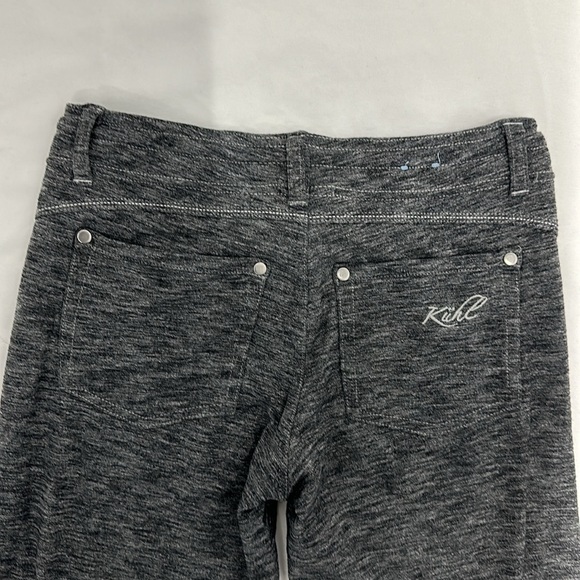Kuhl Mova Kapri Women’s Heather Charcoal Gray Stretch Pull-on Capri Pants - Picture 5 of 5